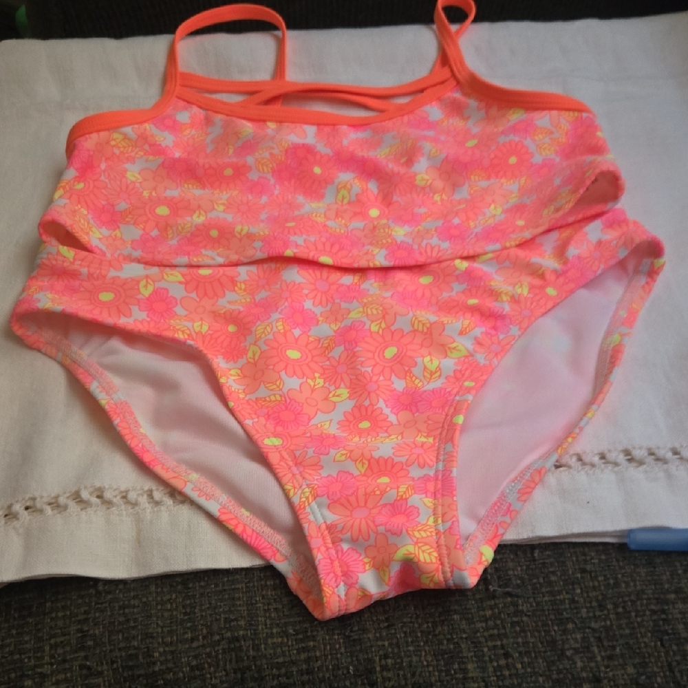 The Children's Place Girls Floral Bikini Swimsuit